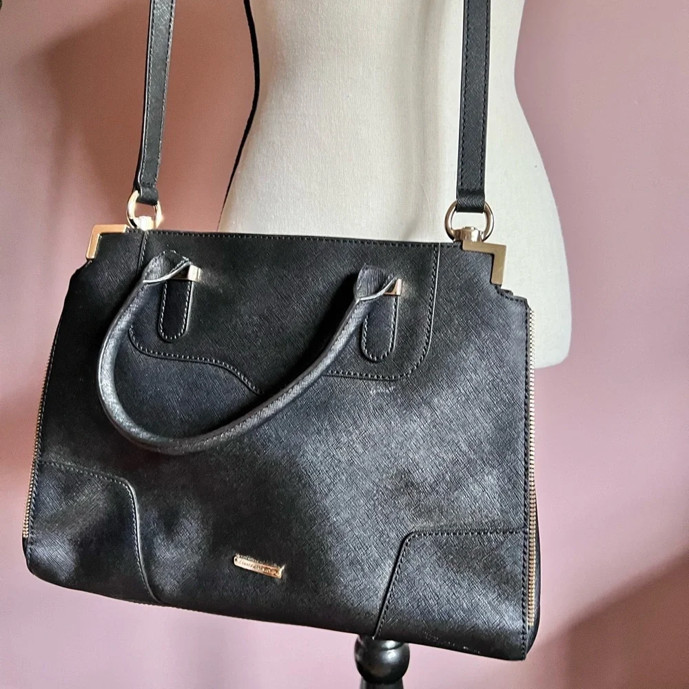 REBECCA MINKOFF‎ Handbag Black Amorous Satchel
